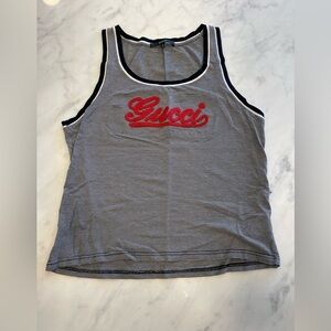 Mens Gucci Tank top sleeveless t shirt Sz Medium